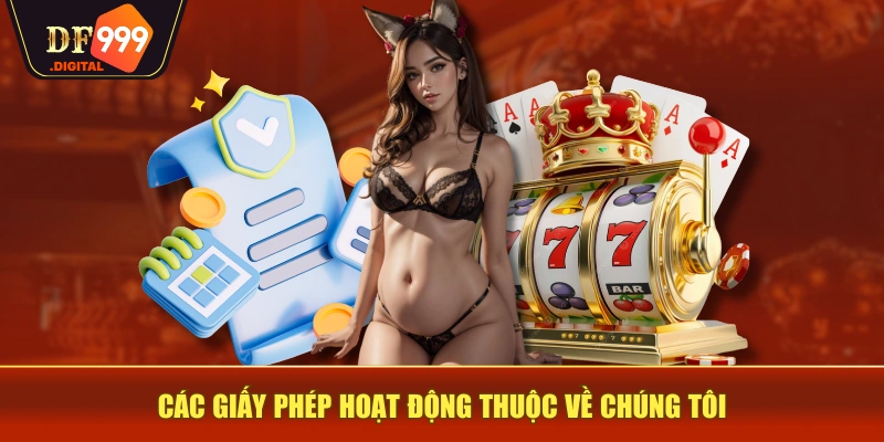Các giấy phép hoạt động thuộc về chúng tôi Các giấy phép hoạt động thuộc về chúng tôi